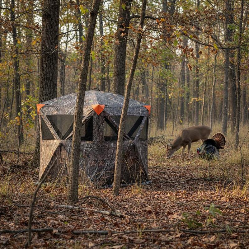Hunting & Outdoor As - Transparent Ground Shelter 58