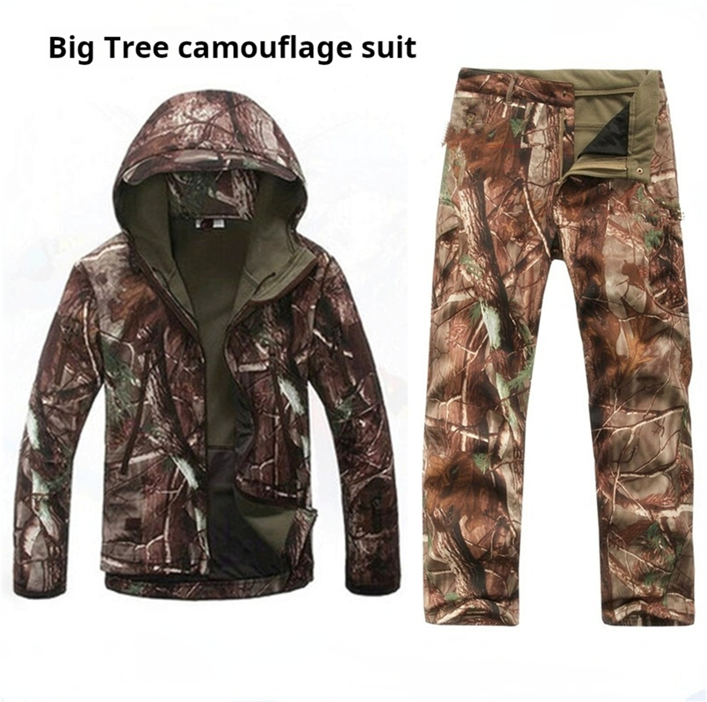 Hunting Outdoor Jacket - Men Women's Camouflage Hunting Uniform TAD