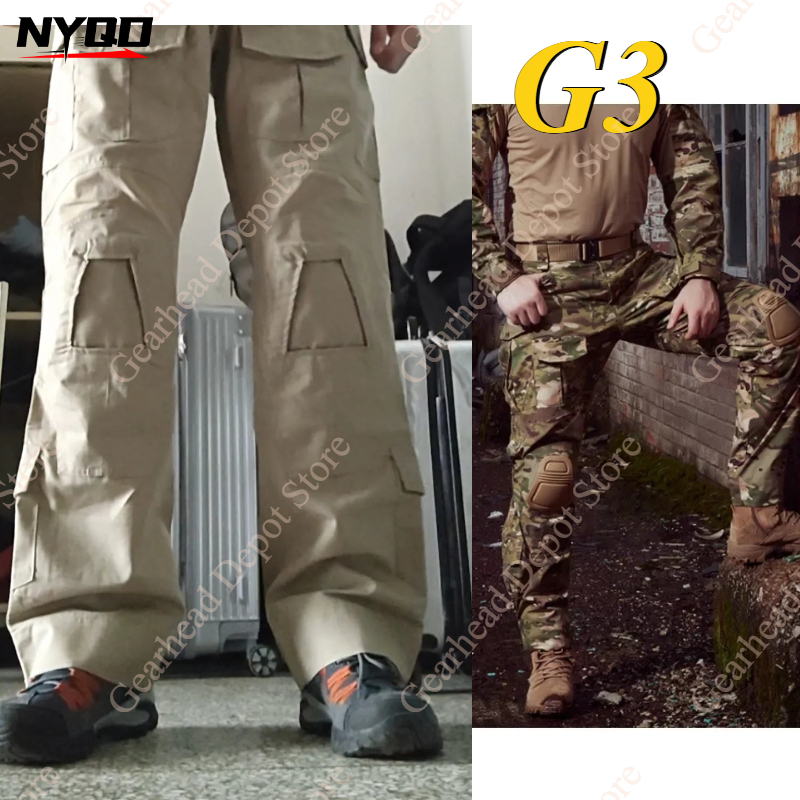 Outdoor Hunting Trousers - G3 Tactical Casual Hunting Waterproof Cargo