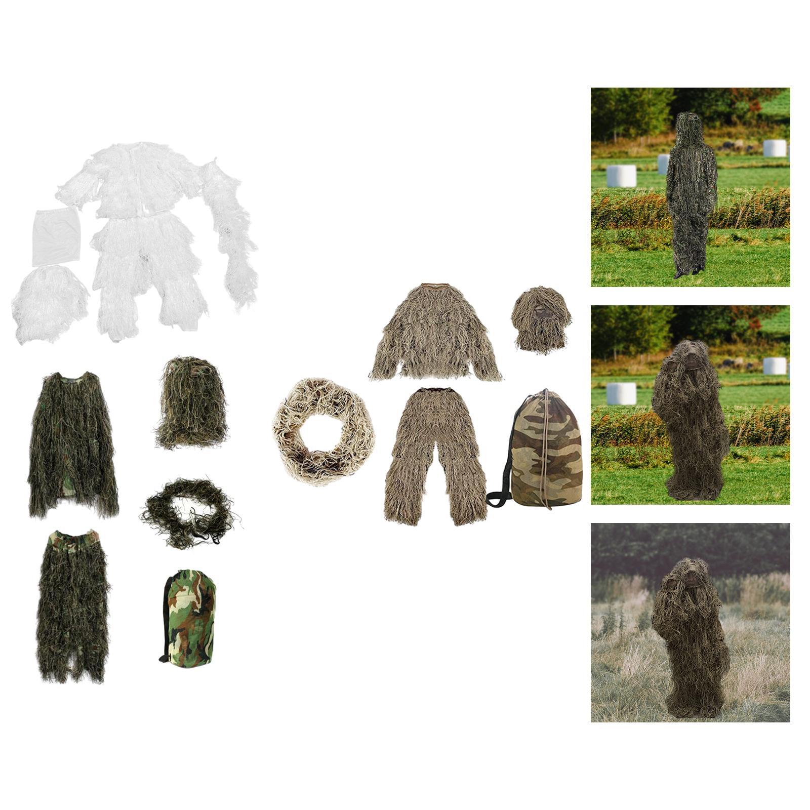 Outdoor Hunting Photography - Kids Ghillie Suit Apparel Fancy Dress