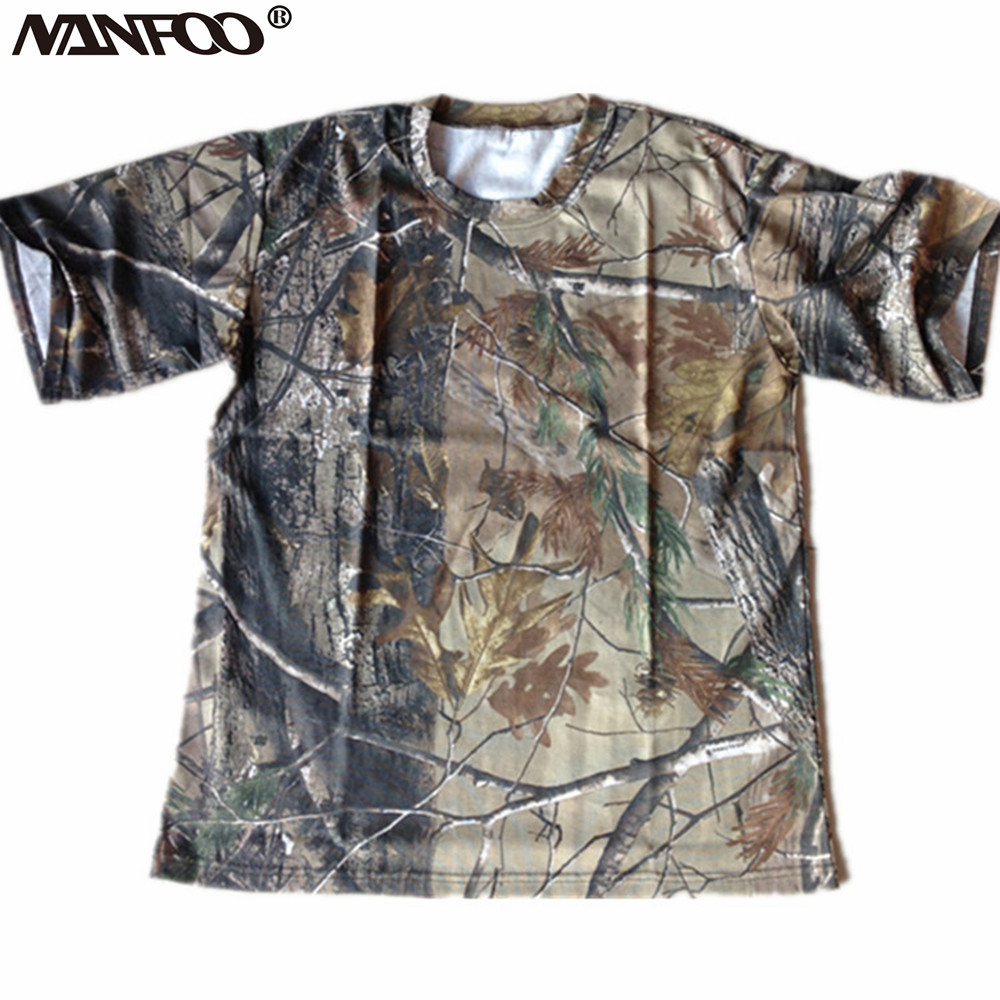 Men’s Summer Short-Sleeved T-S – обзор и цена Outdoor Hunting T Shirts