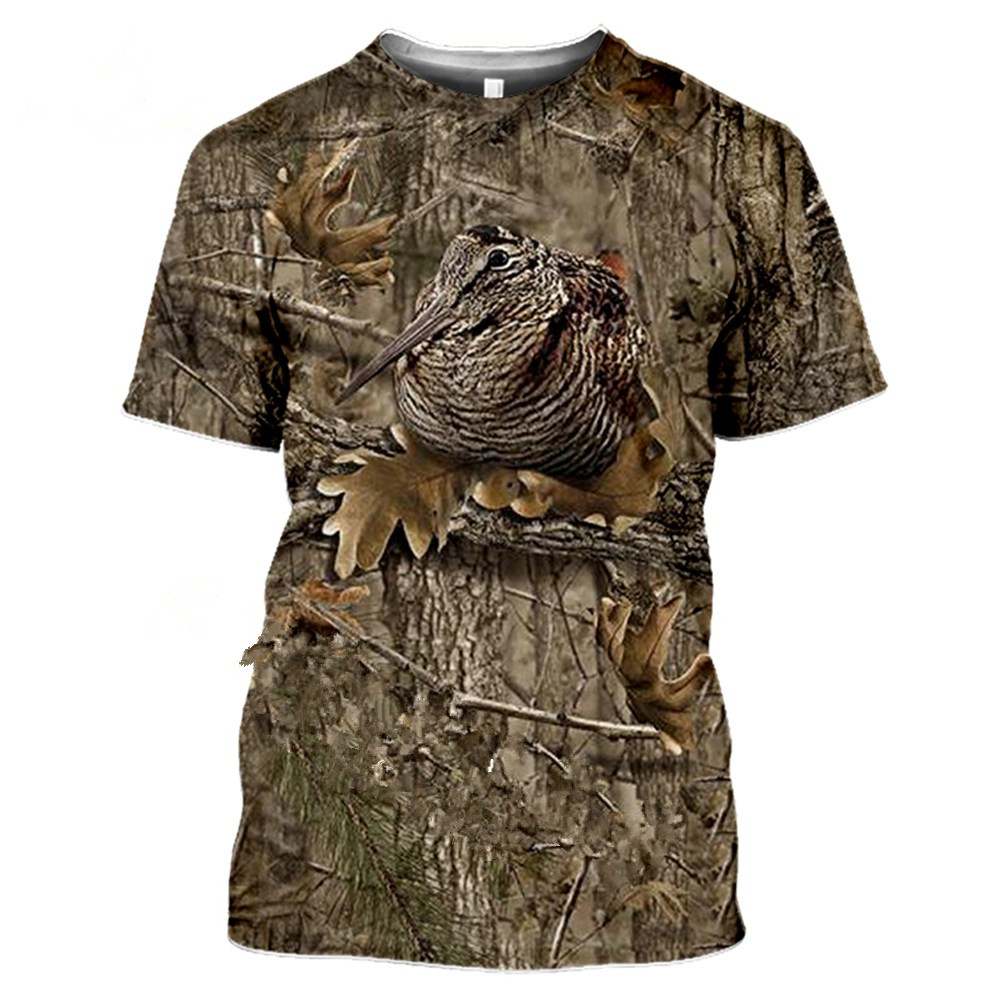 Summer Casual Men's T-shirt Fa – обзор и цена Outdoor Hunting T Shirts