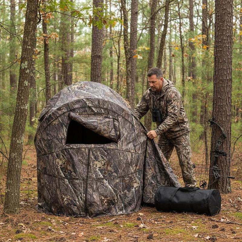Hunting Blind 1 Person For Dee – обзор и цена Hunting & Outdoor As