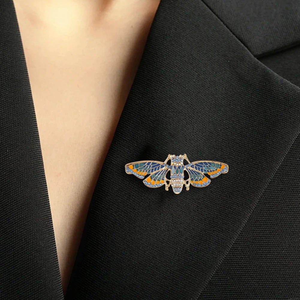 Cicada Enamel Rhinestone Brooc – обзор и цена Hunting Outdoor Jacket