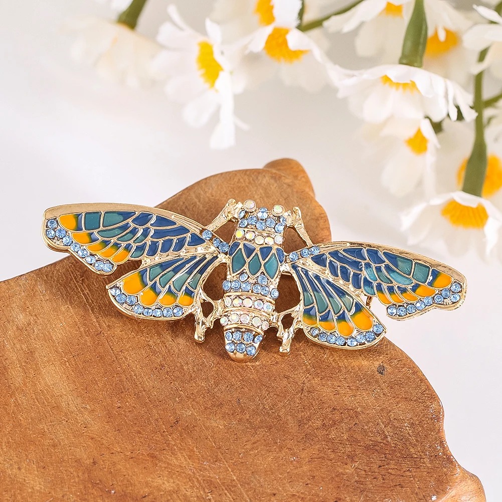 Cicada Enamel Rhinestone Brooc – обзор и цена Hunting Outdoor Jacket
