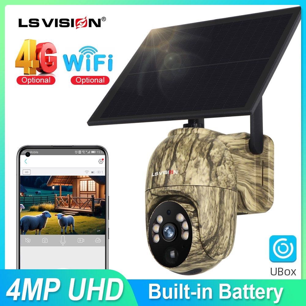 LS VISION 2K Solar Security Ca – обзор и цена Outdoor Hunting Camera Wireless