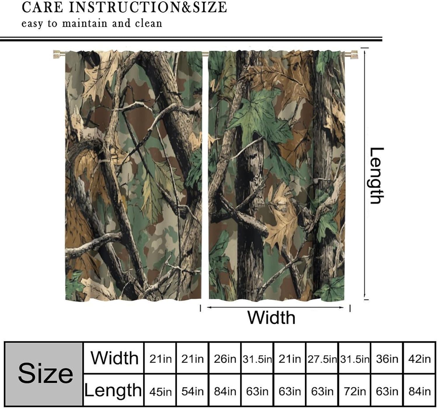 Forest Camouflage Curtains, Fo – обзор и цена Hunting And Camping In Forest