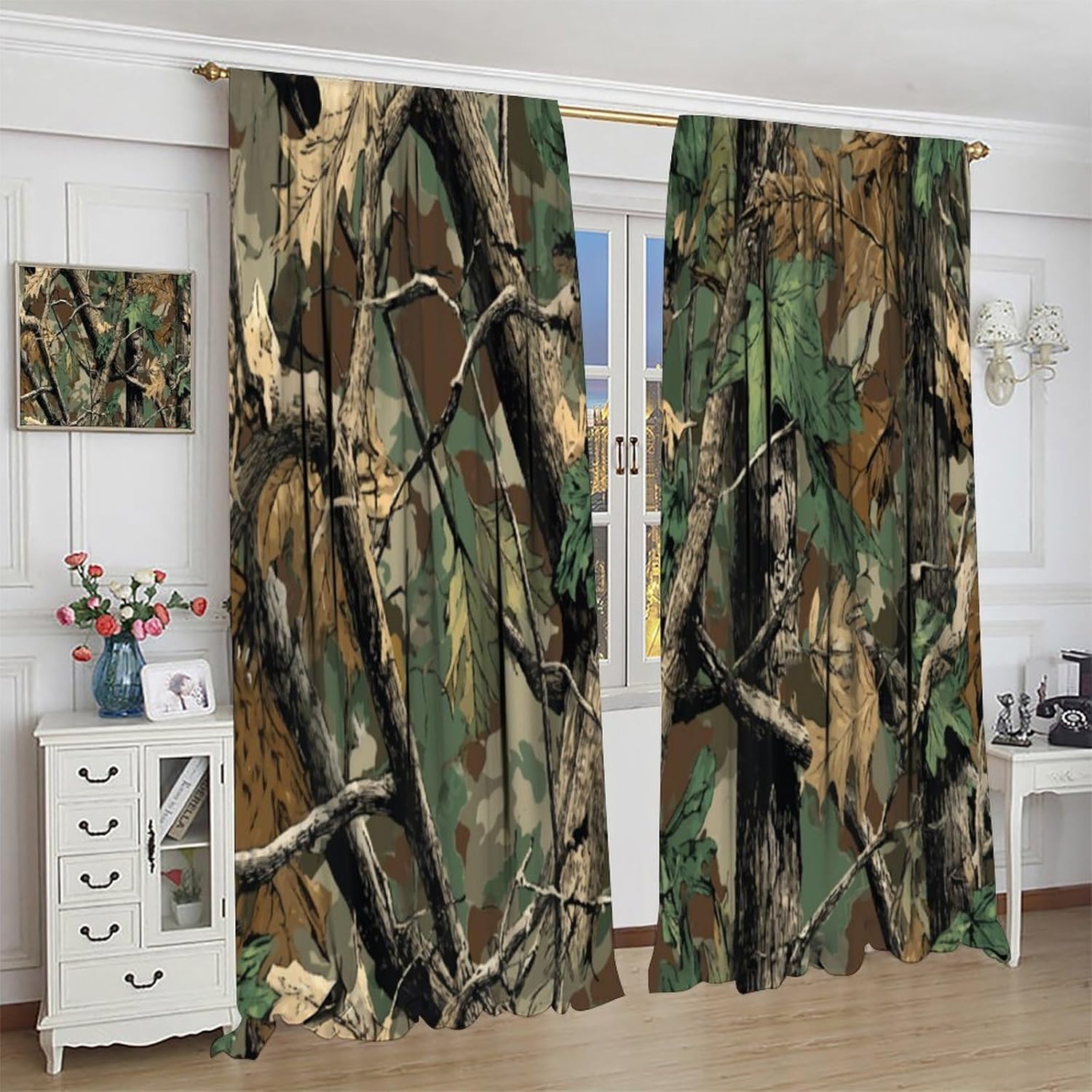 Forest Camouflage Curtains, Fo – обзор и цена Hunting And Camping In Forest