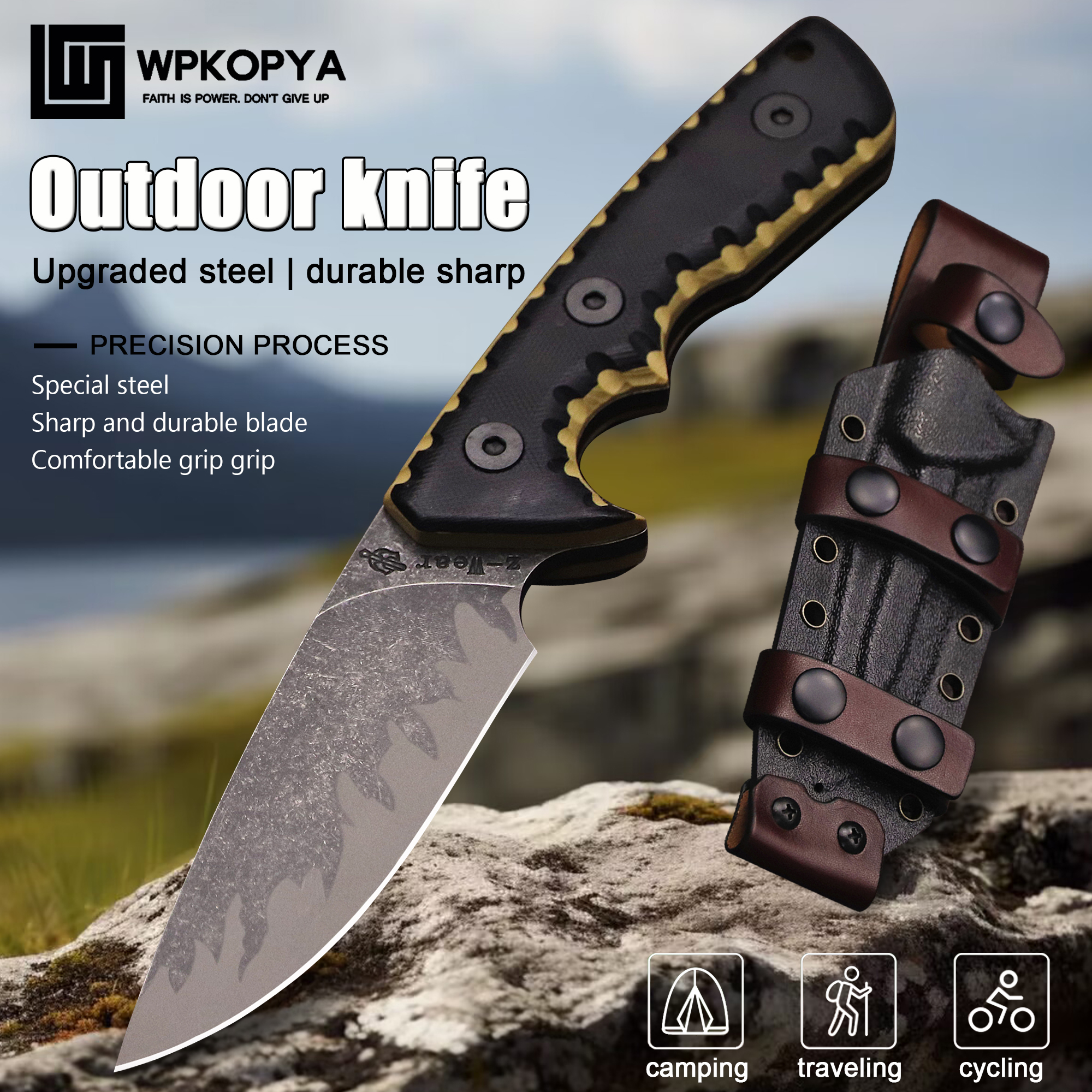 M-L (USA) DC53 Stone Washed Fu – обзор и цена Hunting Outdoor Edge Knives