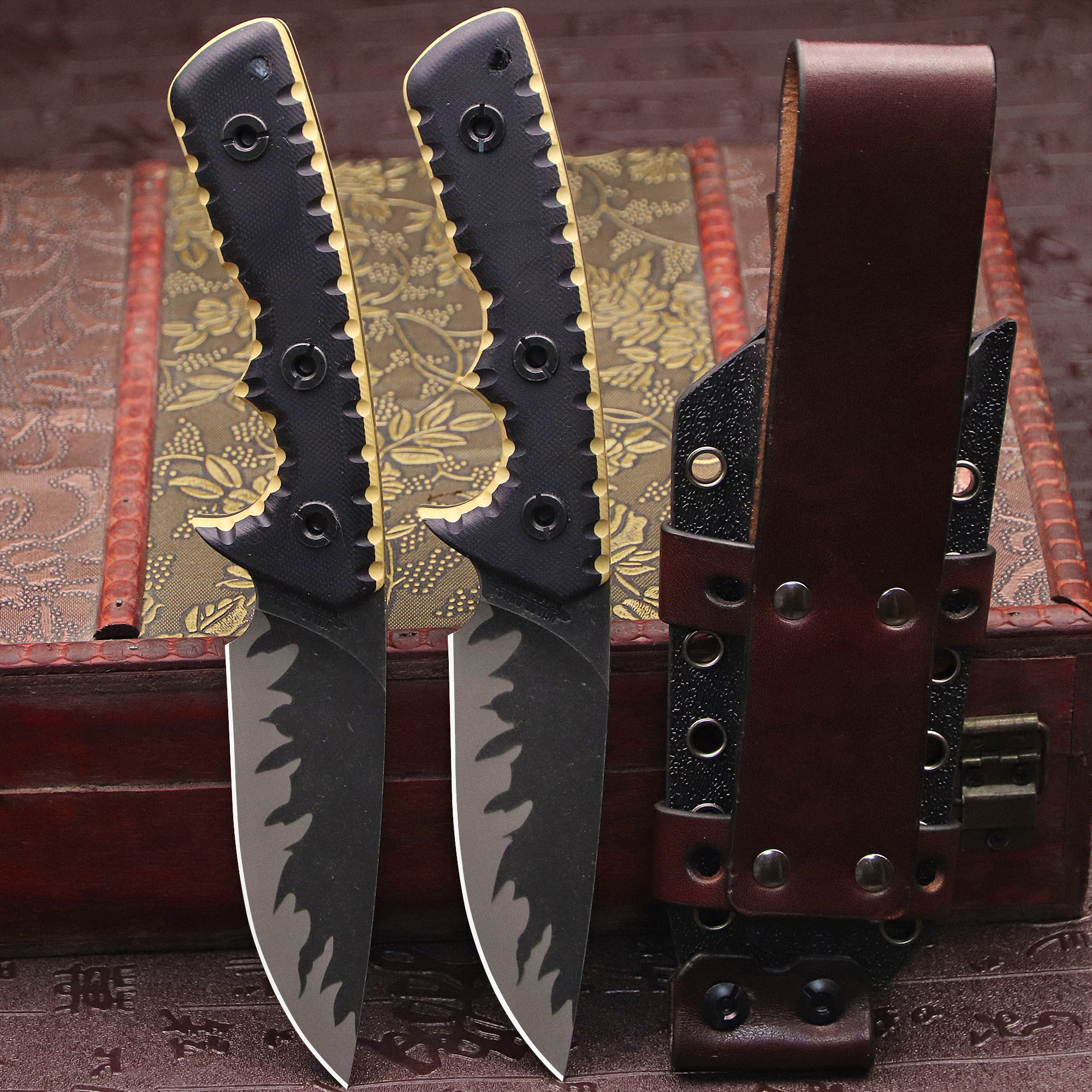 M-L (USA) DC53 Stone Washed Fu – обзор и цена Hunting Outdoor Edge Knives
