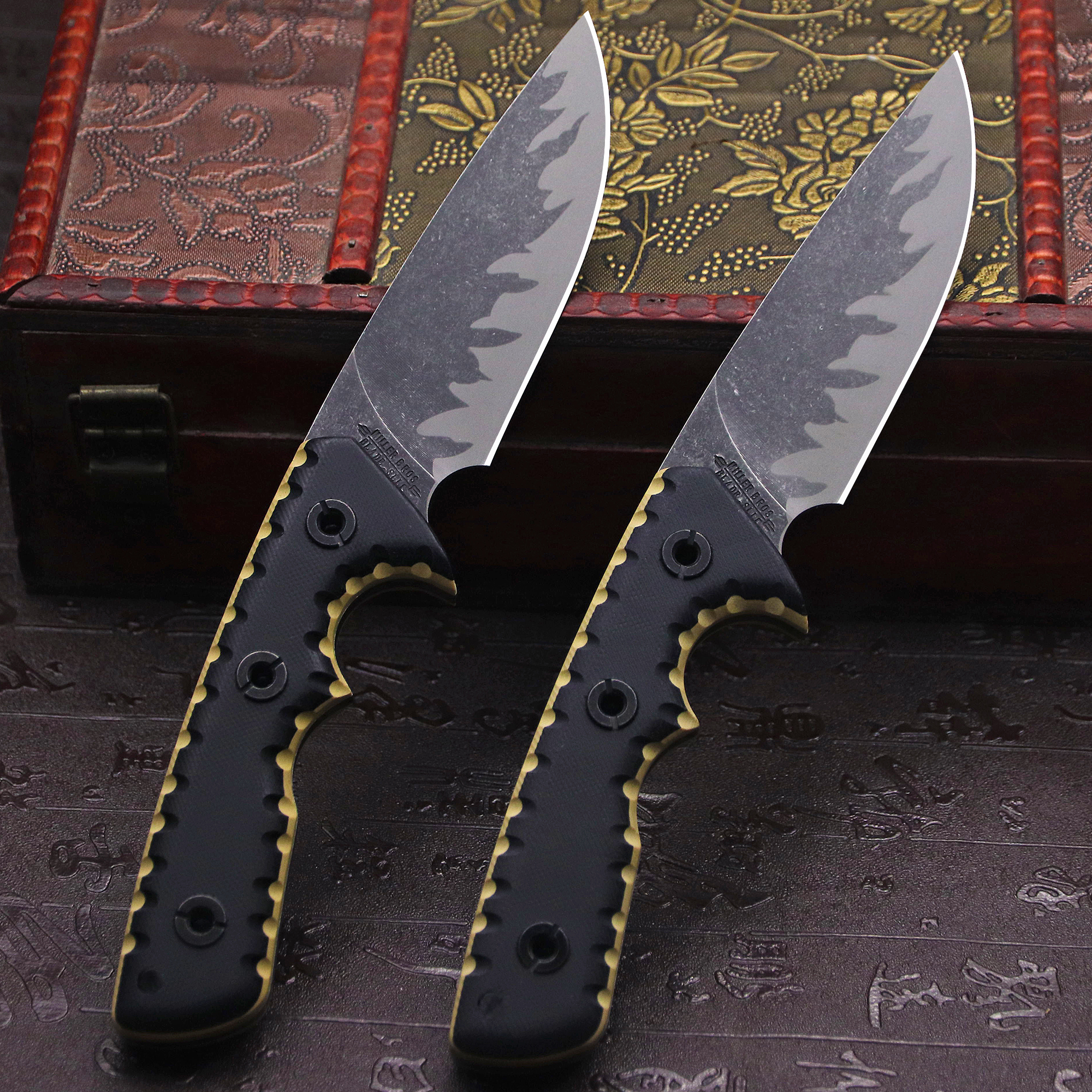 M-L (USA) DC53 Stone Washed Fu – обзор и цена Hunting Outdoor Edge Knives