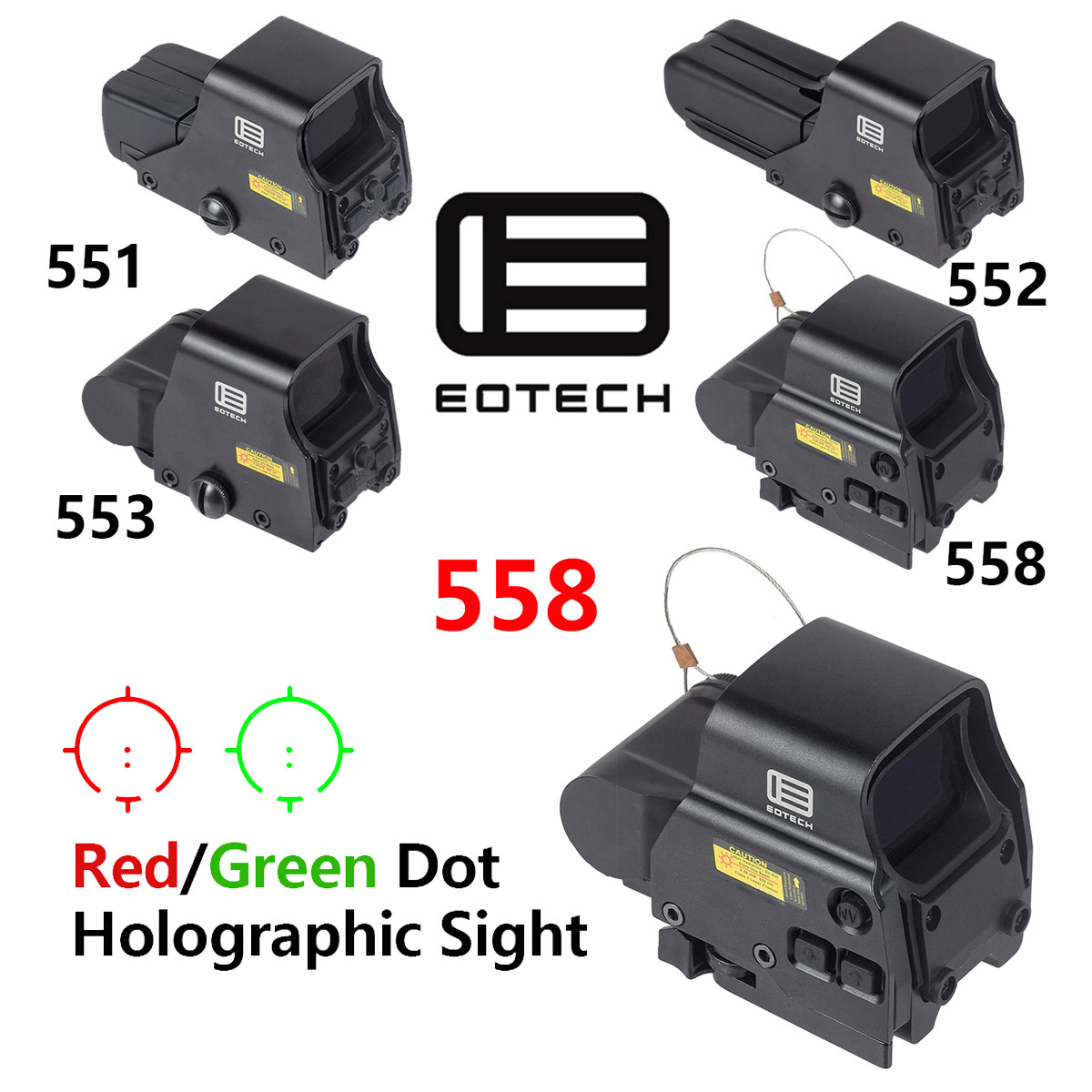 Eotech 551 552 553 558 Hologra – обзор и цена Outdoor Hunting Rifle