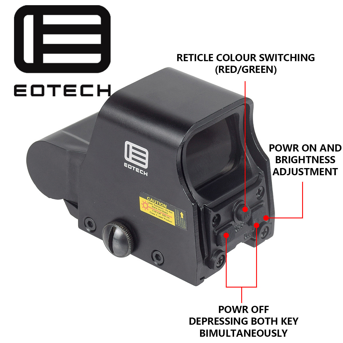 Eotech 551 552 553 558 Hologra – обзор и цена Outdoor Hunting Rifle