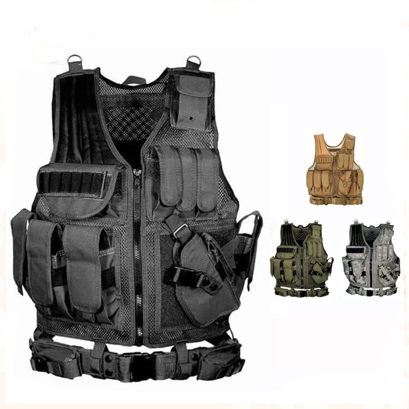 Adjustable Molle Tactical Vest – обзор и цена Hunting Outdoor Jacket