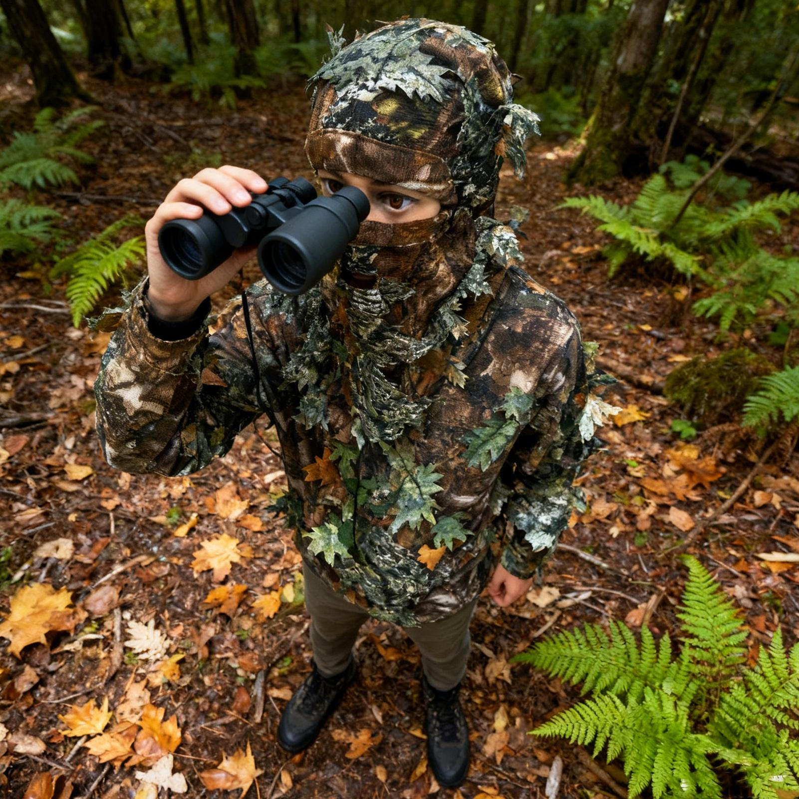 3D Leafy Ghillie Hat Full Face – обзор и цена Outdoor Hunting Photography