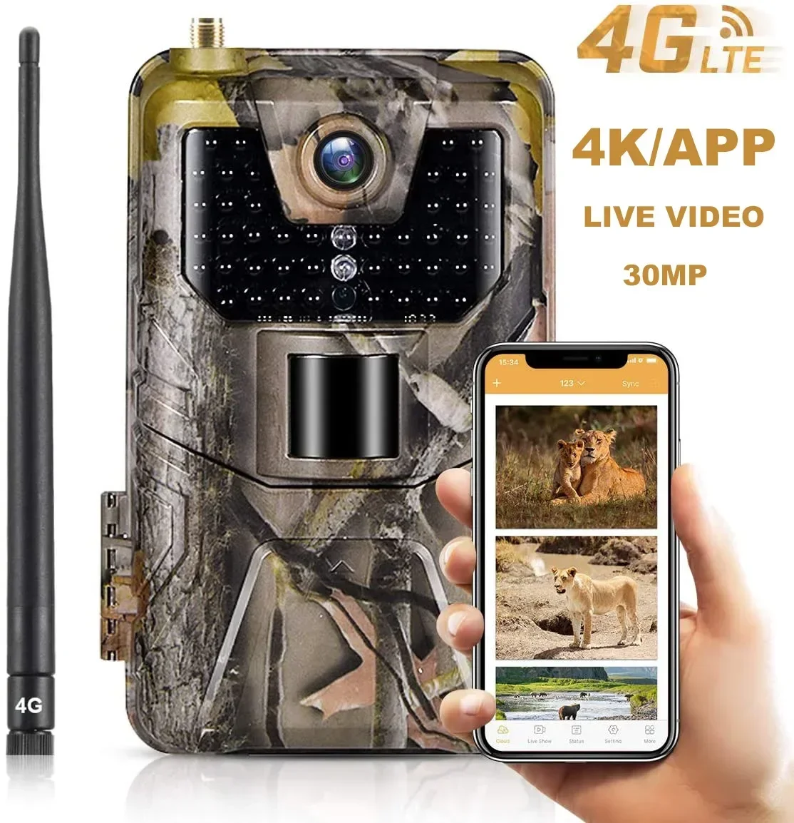 HC-900Pro 36MP photos 4K video – обзор и цена Outdoor Hunting Camera Wireless