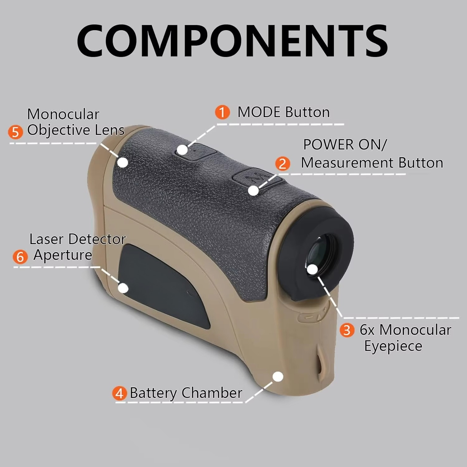 2000M laser rangefinder for go – обзор и цена Hunting & Outdoor As