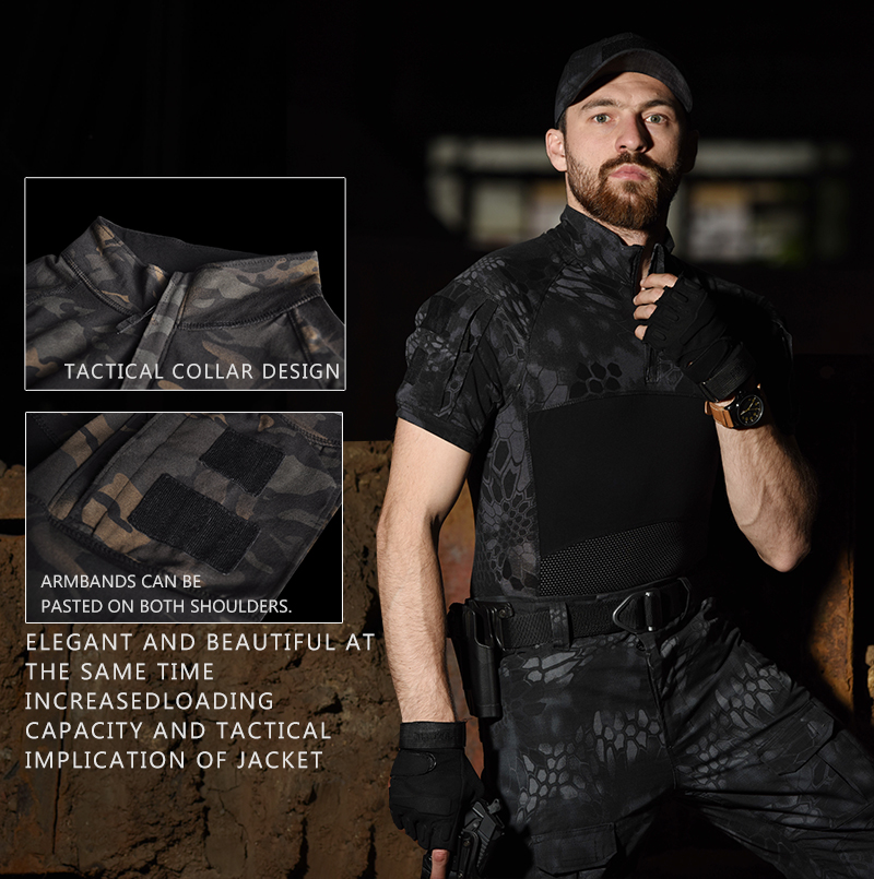 Men Combat Shirts Airsoft Tact – обзор и цена Wildman Hunting & Outdoor
