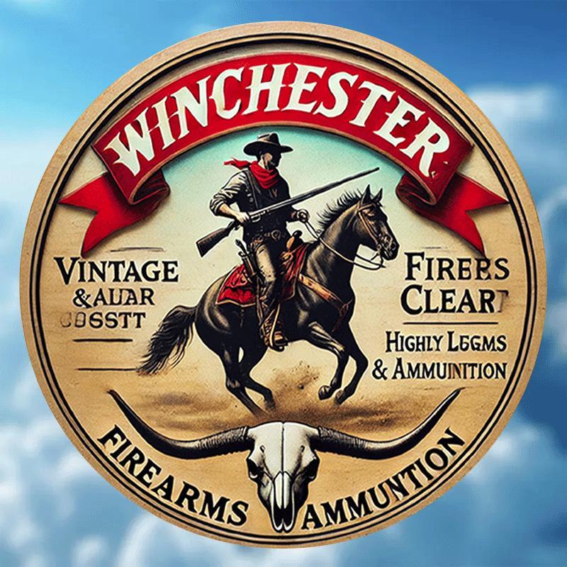 Winchester vintage round metal – обзор и цена Outdoor Hunting Events
