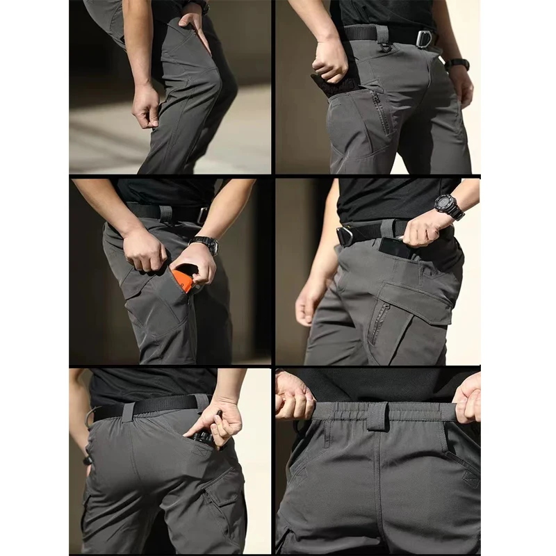 Men's Elastic Hiking Trekking  – обзор и цена Outdoor Hunting Trousers