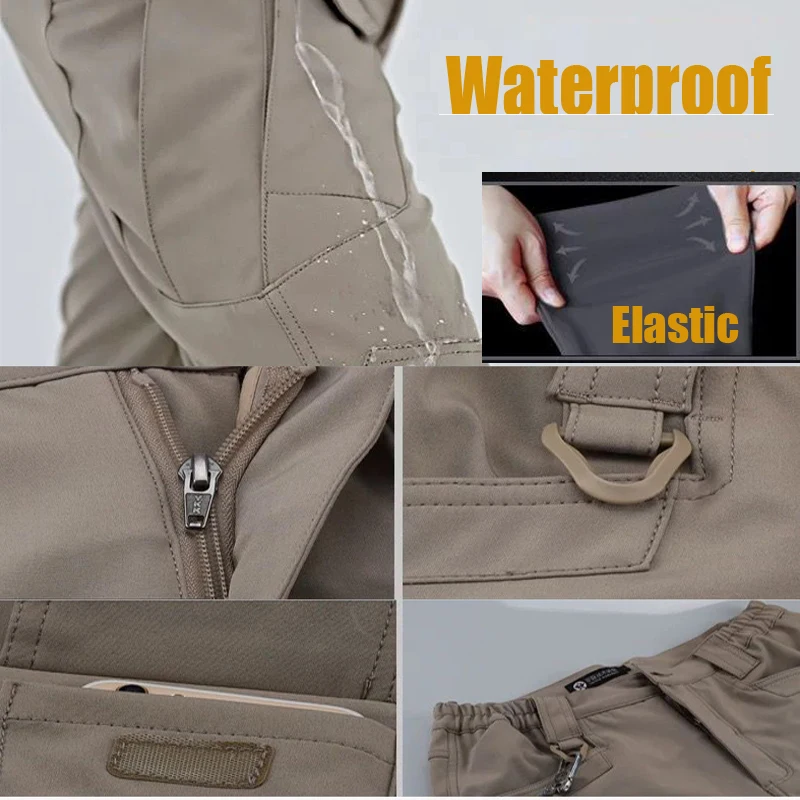 Men's Elastic Hiking Trekking  – обзор и цена Outdoor Hunting Trousers