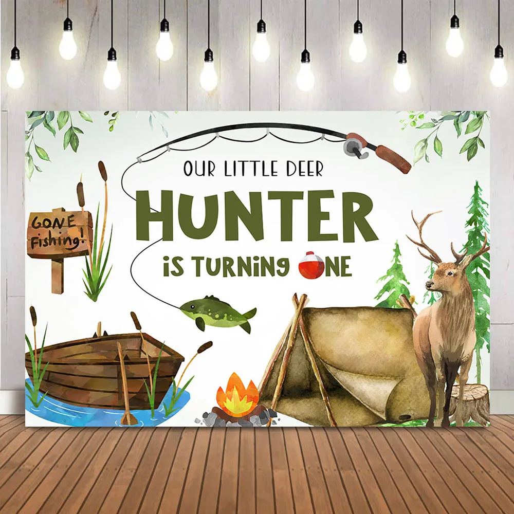 Hunting Fishing Birthday Backd – обзор и цена Hunting Outdoor Background