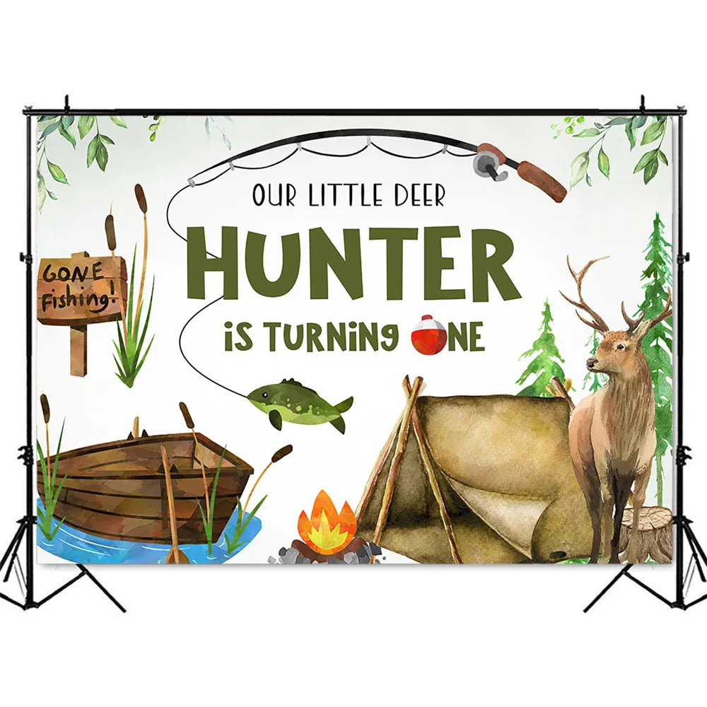 Hunting Fishing Birthday Backd – обзор и цена Hunting Outdoor Background