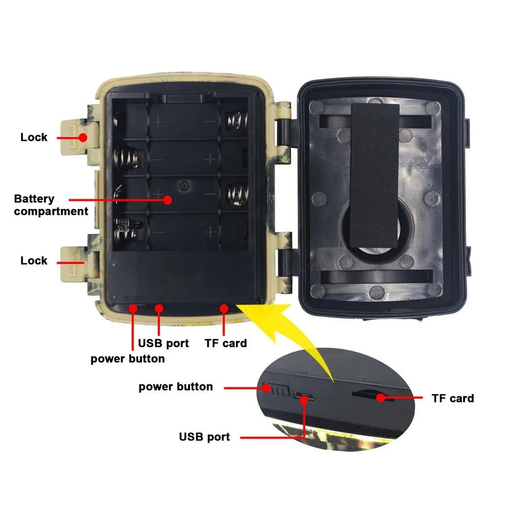 Mini Trail Hunting Camera PIR  – обзор и цена Outdoor Hunting Camera Wireless