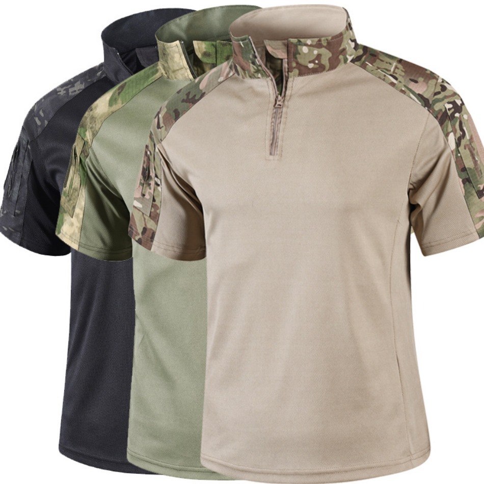 Camo Tactical Shirt Short Slee – обзор и цена Outdoor Hunting T Shirts