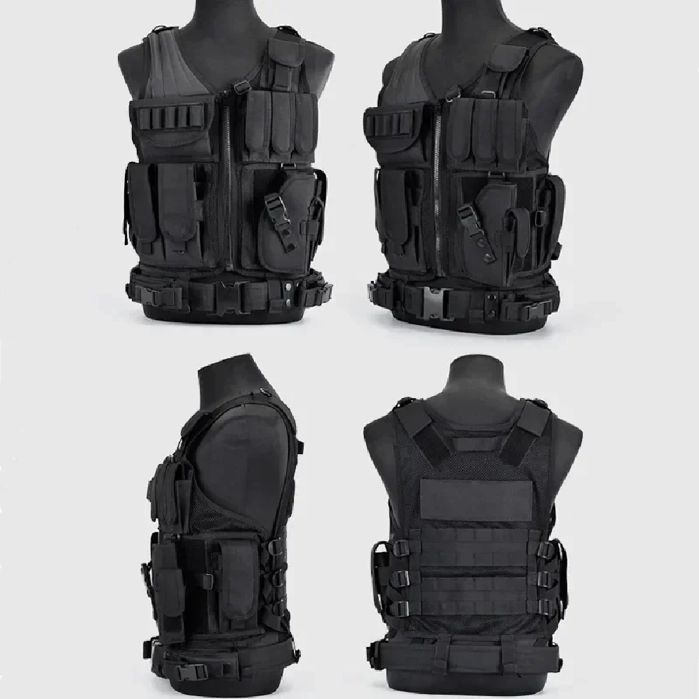 Adjustable Molle Tactical Vest – обзор и цена Hunting Outdoor Jacket