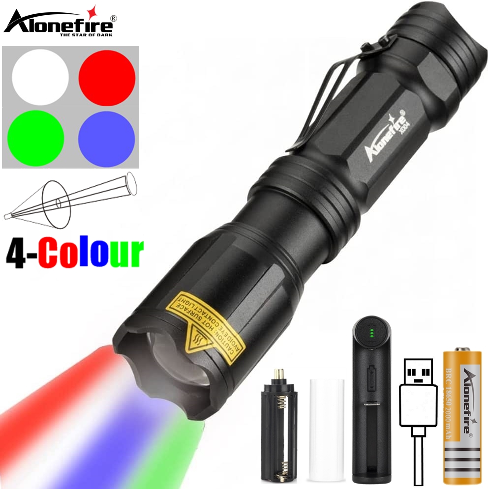 Zoom 4-Colour light LED Flashl – обзор и цена Outdoor Hunting Photography