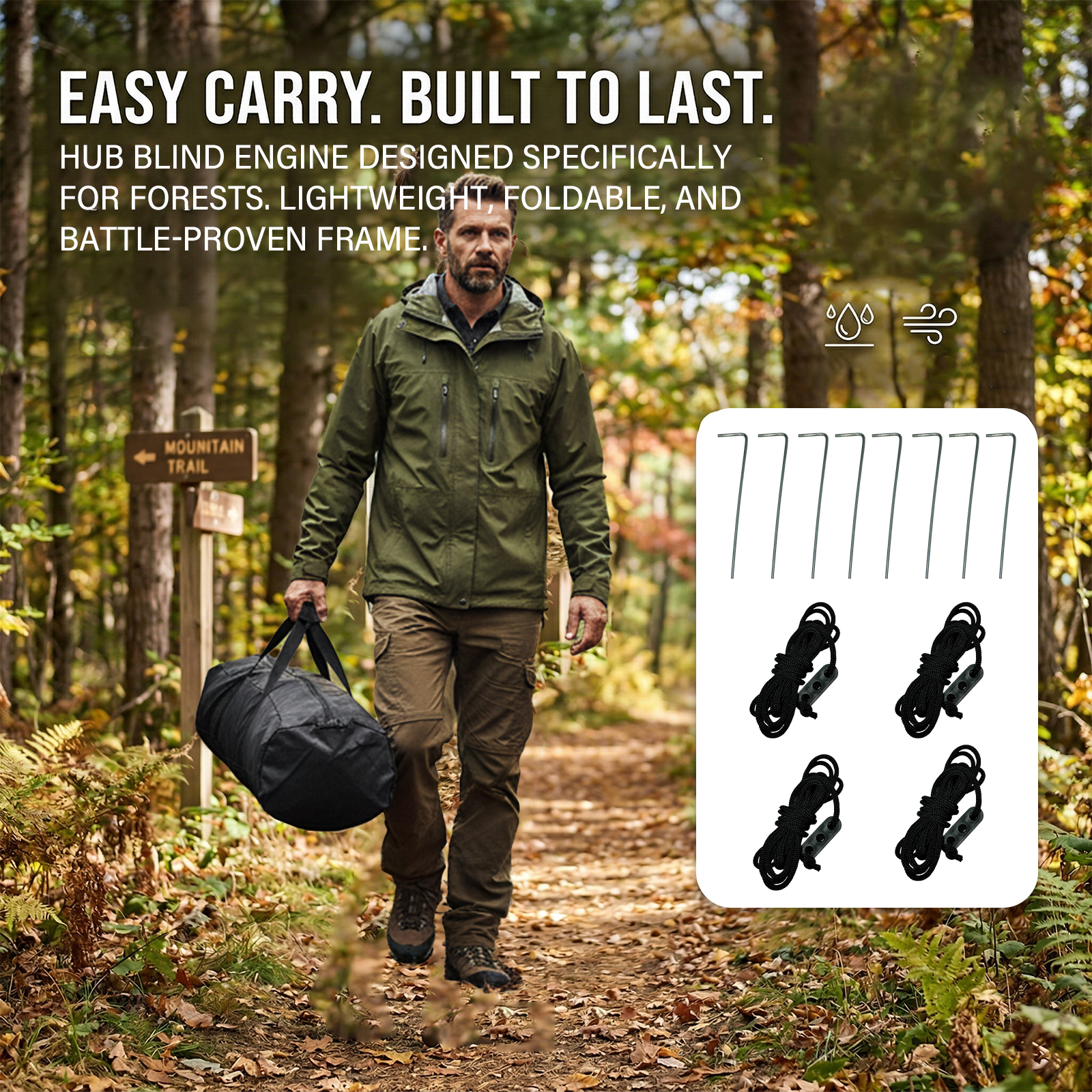 Camouflage Pop-Up Hunting Blin – обзор и цена Hunting & Outdoor As