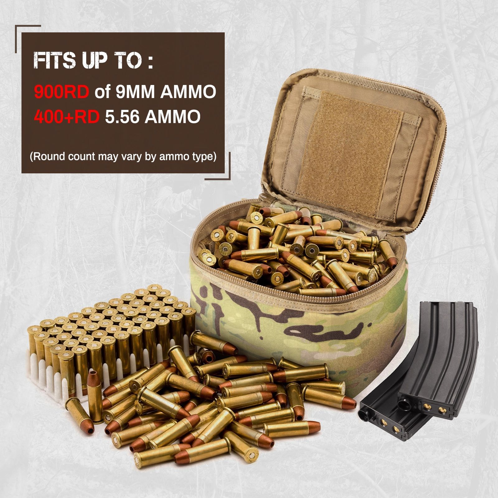 Portable Rifle Pistol Ammo Pou – обзор и цена Outdoor Hunting Rifle