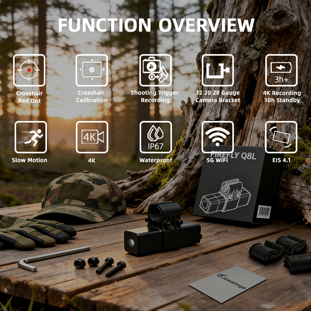 OEM 4K Hunting Camera Firefly  – обзор и цена Outdoor Hunting Camera Wireless