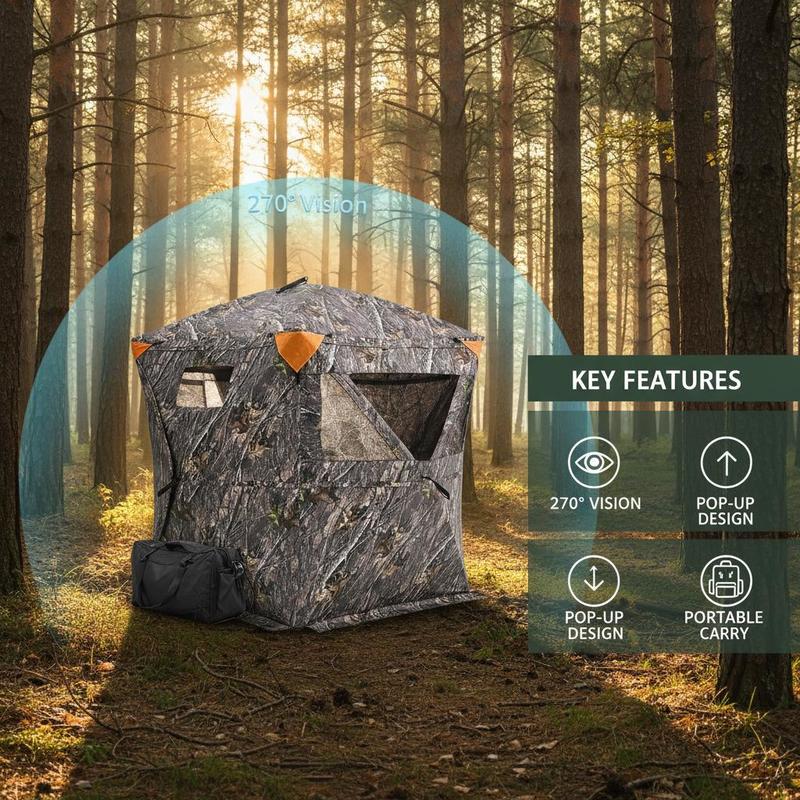 Ground Hunting Tent 60x60x66 I – обзор и цена Hunting & Outdoor As