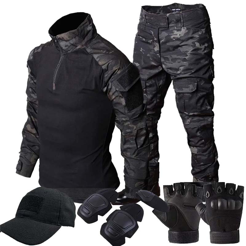 RU Camo Tactical Uniform Outdo – обзор и цена Outdoor Hunting T Shirts