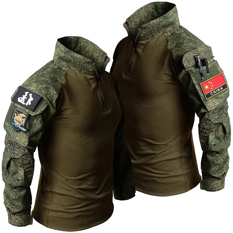 RU Camo Tactical Uniform Outdo – обзор и цена Outdoor Hunting T Shirts