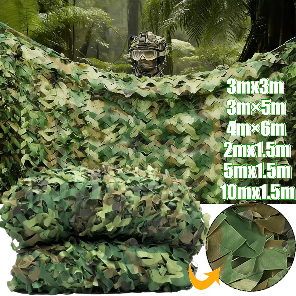 Woodland Camouflage Net Sunsha – обзор и цена Hunting And Camping In Forest