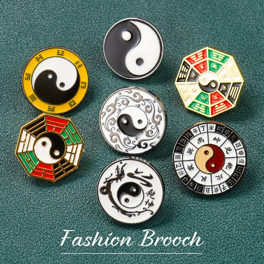 Yin Yang Symbol Metal Brooch C – обзор и цена Hunting Outdoor Jacket