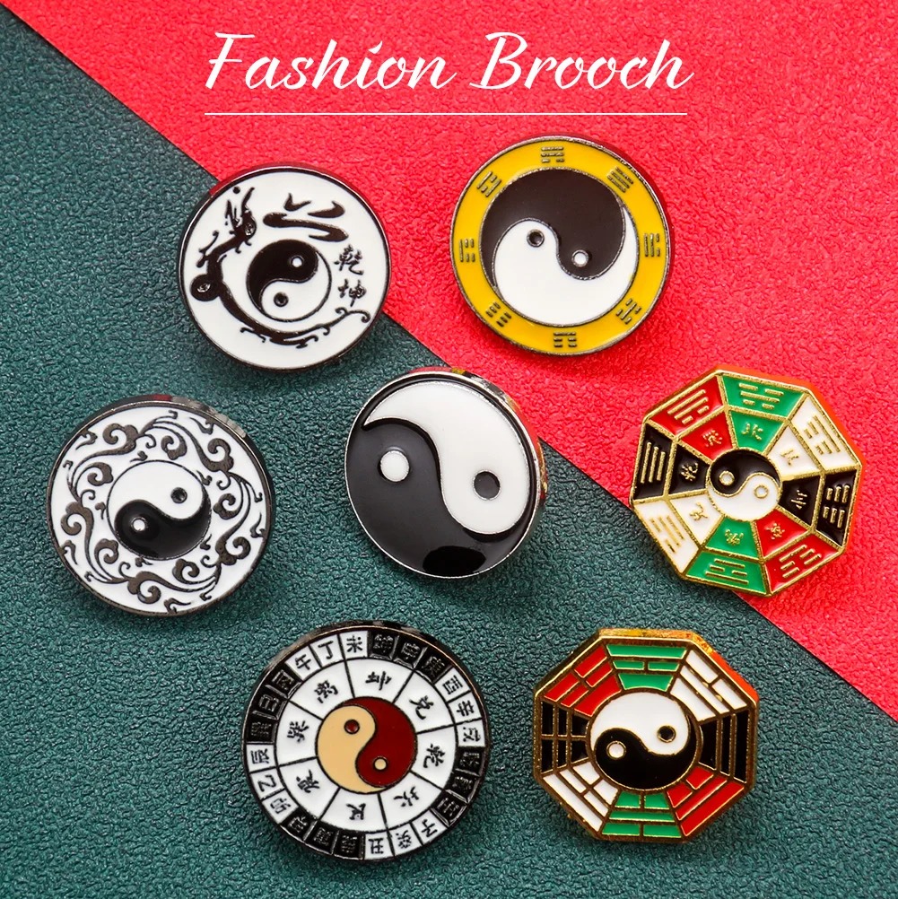 Yin Yang Symbol Metal Brooch C – обзор и цена Hunting Outdoor Jacket